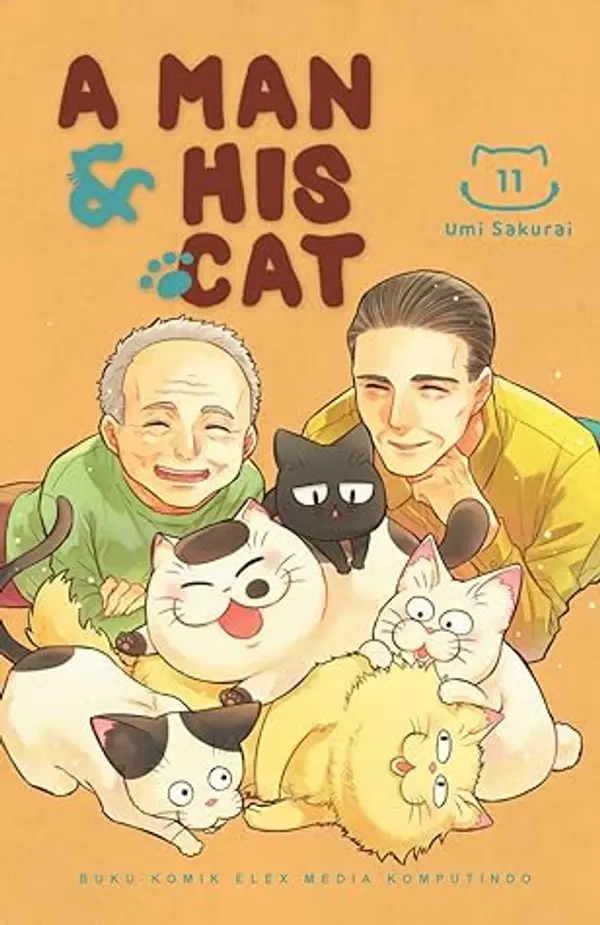 A Man & His Cat Vol. 11 by Umi Sakurai cover