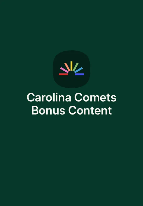Carolina Comets Bonus Content by Teagan Hunter cover