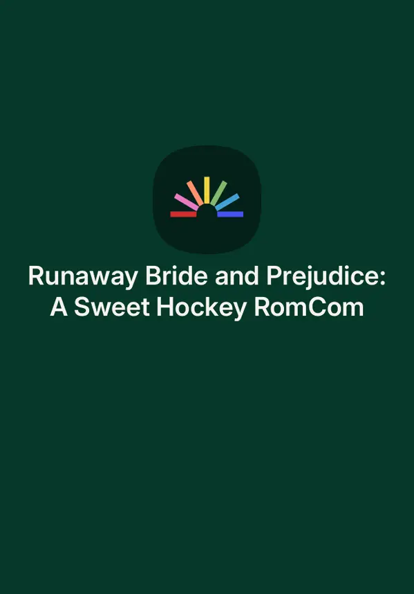 Runaway Bride and Prejudice: A Sweet Hockey RomCom by Emma St. Clair cover