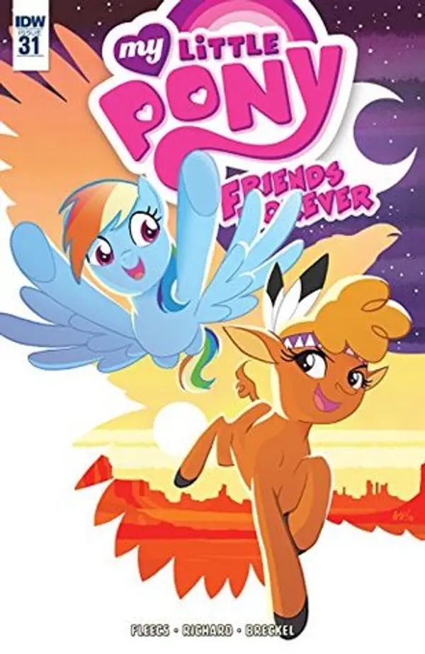My Little Pony: Friends Forever #31 by Tony Fleecs cover