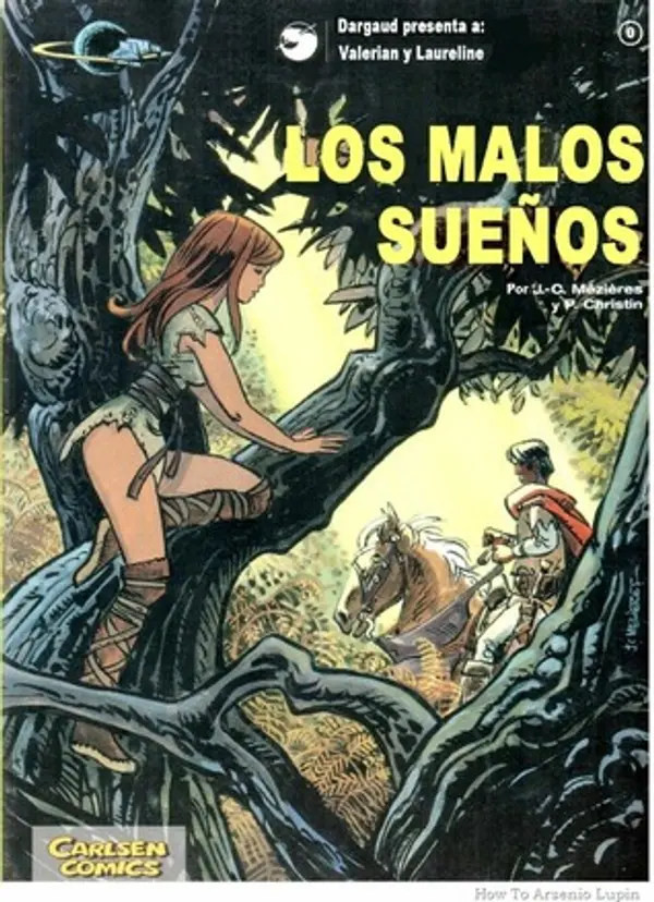 Los malos sueños (Valerian, agente espacio-temporal #0) by Pierre Christin cover