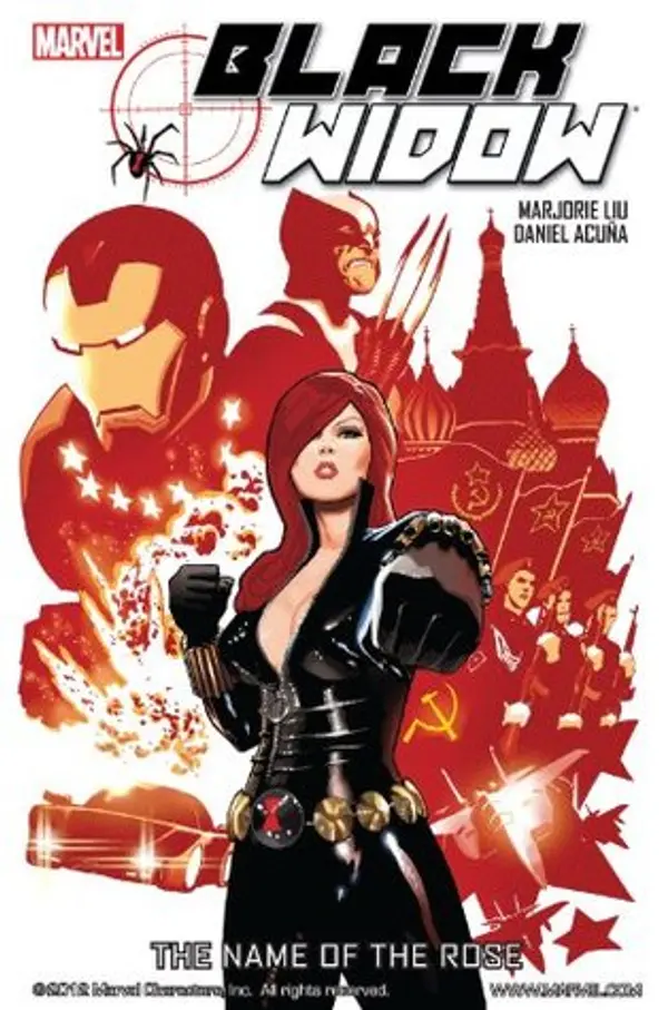 Black Widow, Vol. 1: The Name of the Rose by Marjorie M. Liu cover