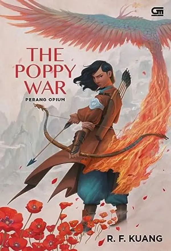 The Poppy War - Perang Opium (The Poppy War, #1) by R.F. Kuang cover
