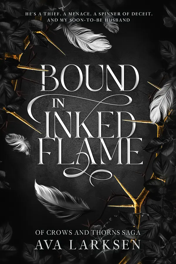 Bound In Inked Flame (Of Crows and Thorns, #1) by Ava Larksen cover