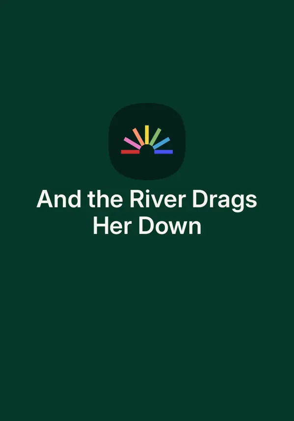 And the River Drags Her Down by Jihyun Yun cover