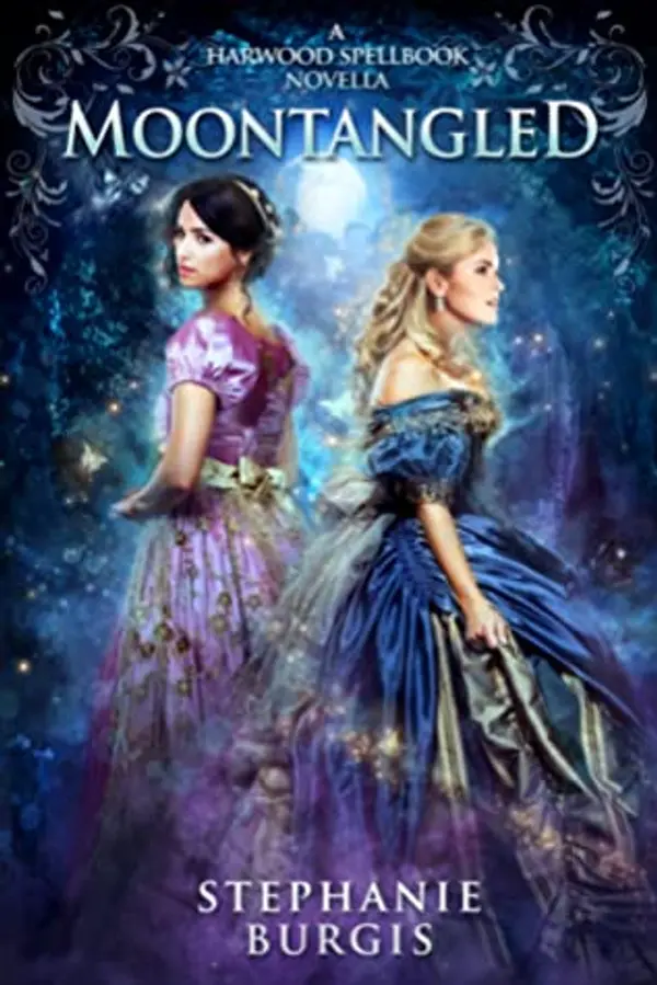 Moontangled (The Harwood Spellbook, #2.5) by Stephanie Burgis cover
