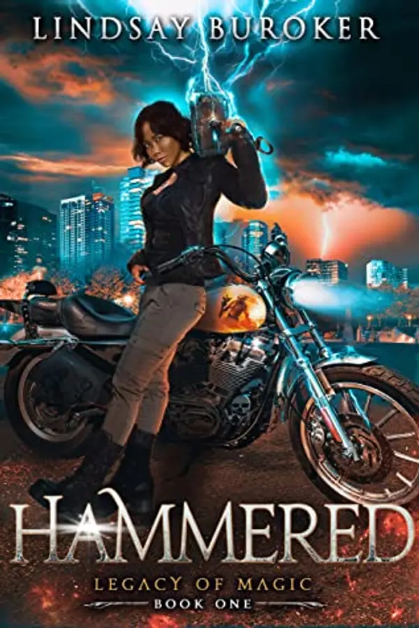 Hammered (Legacy of Magic, #1) by Lindsay Buroker cover