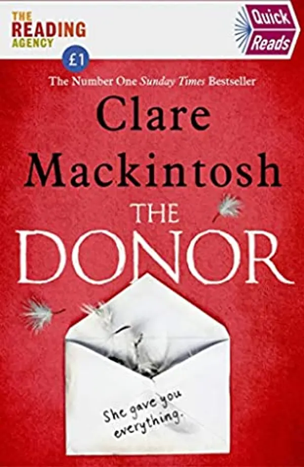 The Donor by Clare Mackintosh cover