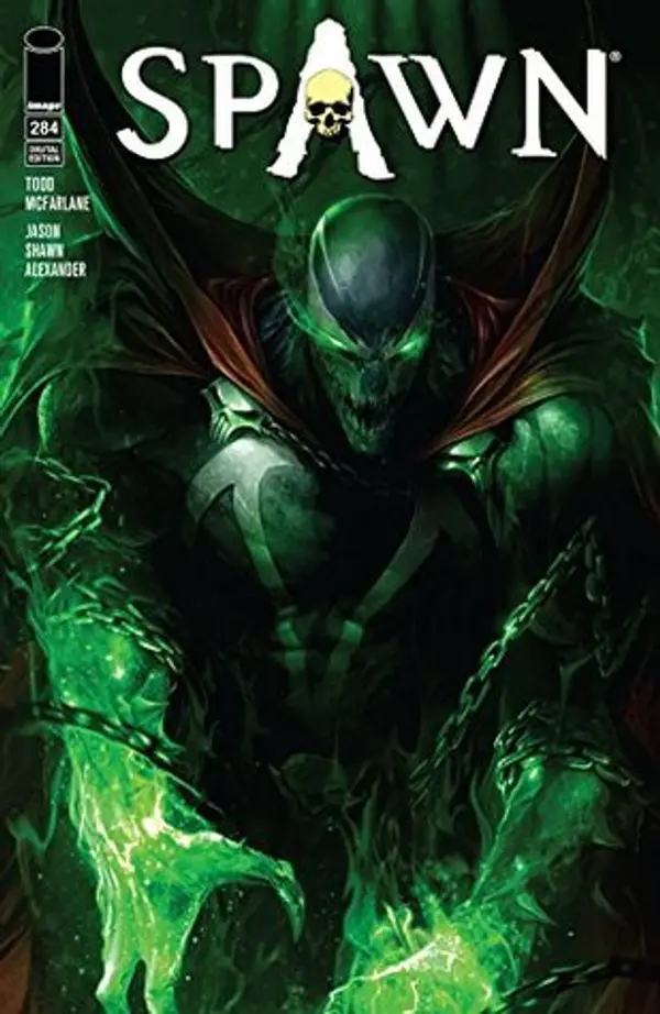 Spawn #284 by Todd McFarlane cover