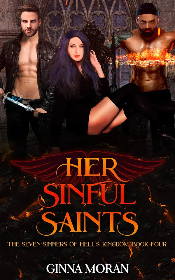 Her Sinful Saints (The Seven Sinners of Hell's Kingdom, #4) by Ginna Moran cover