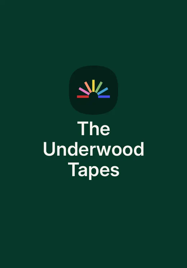 The Underwood Tapes by Amanda DeWitt cover