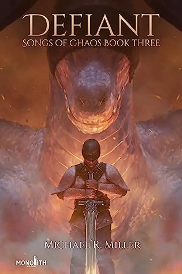 Defiant (Songs of Chaos, #3) by Michael R.  Miller cover
