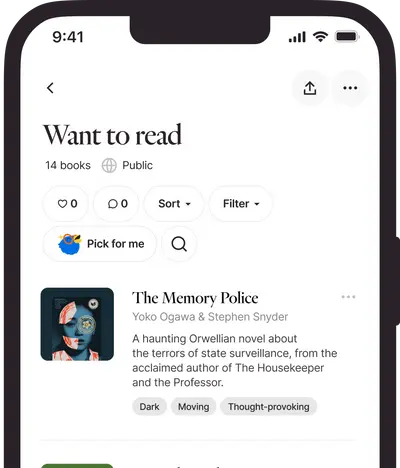 want to read list preview